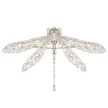 Pave Dragonfly Brooch by Bill Skinner