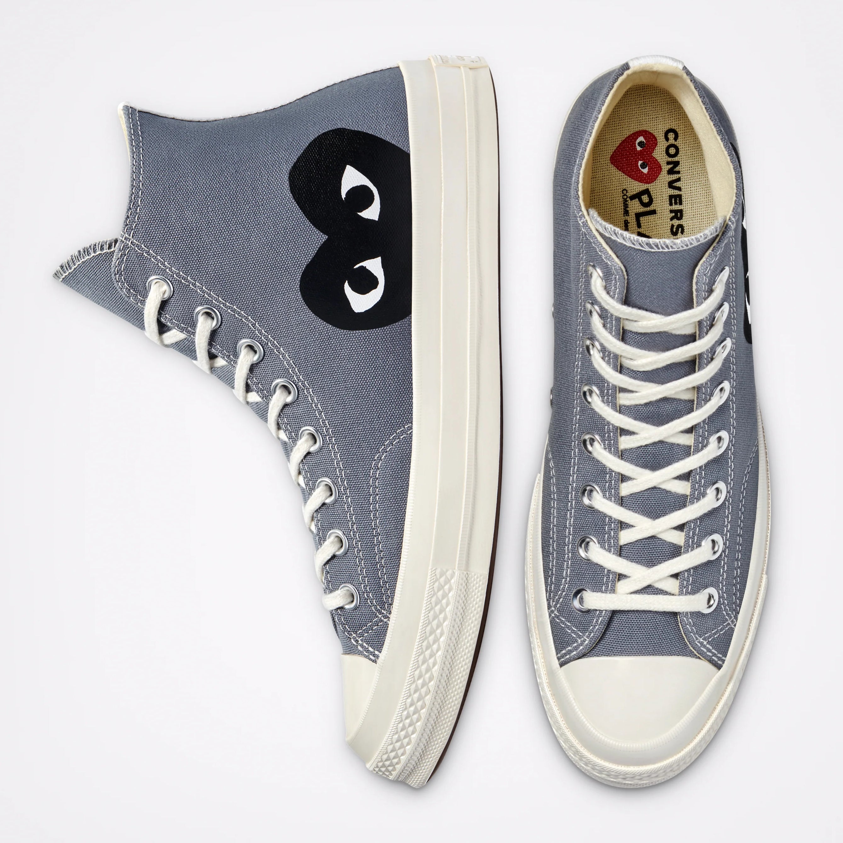 Cdg x hotsell converse cream