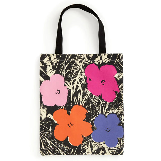 Andy Warhol Tote Bag - Poppies, Pink