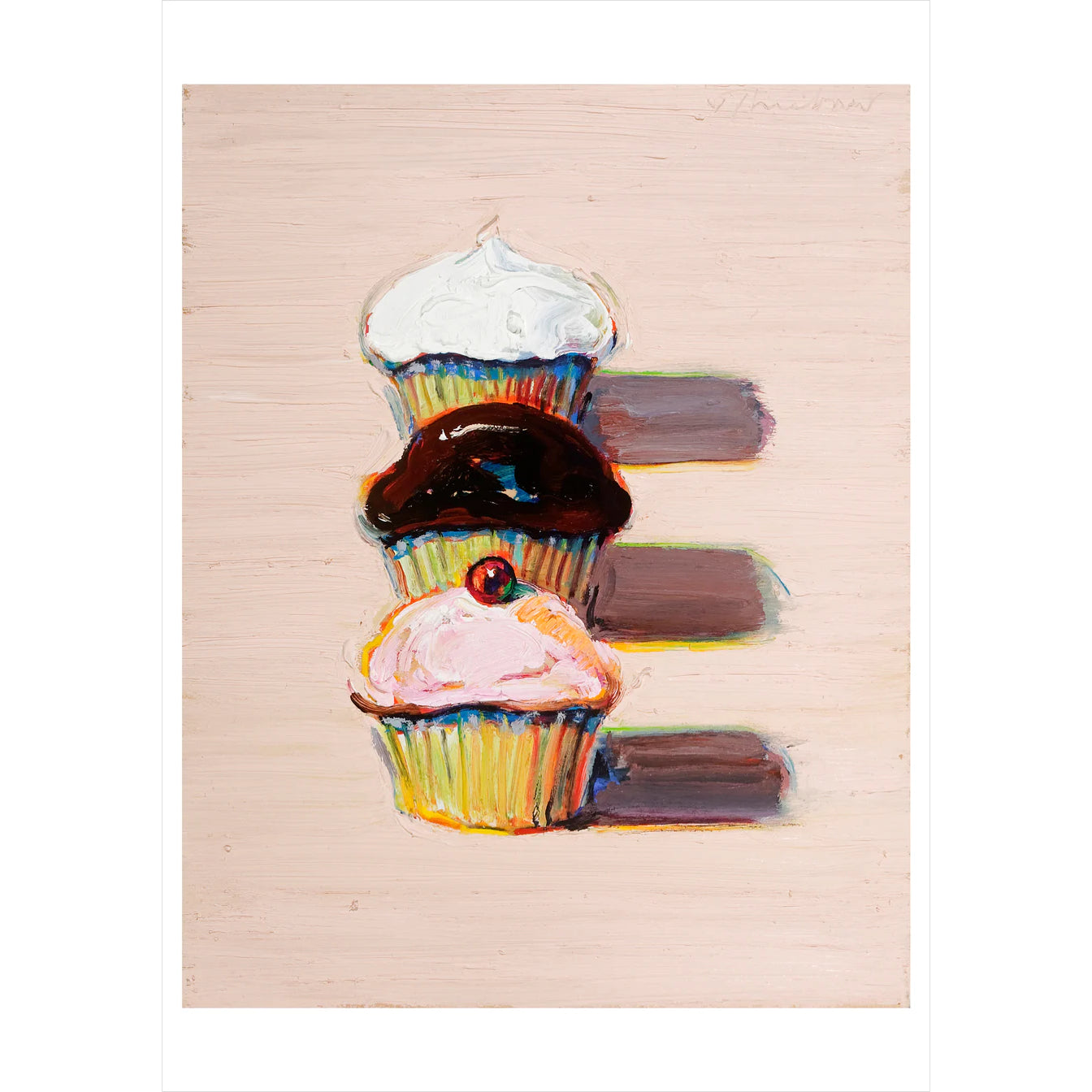 Wayne Thiebaud: Cake Boxed Notecard Assortment