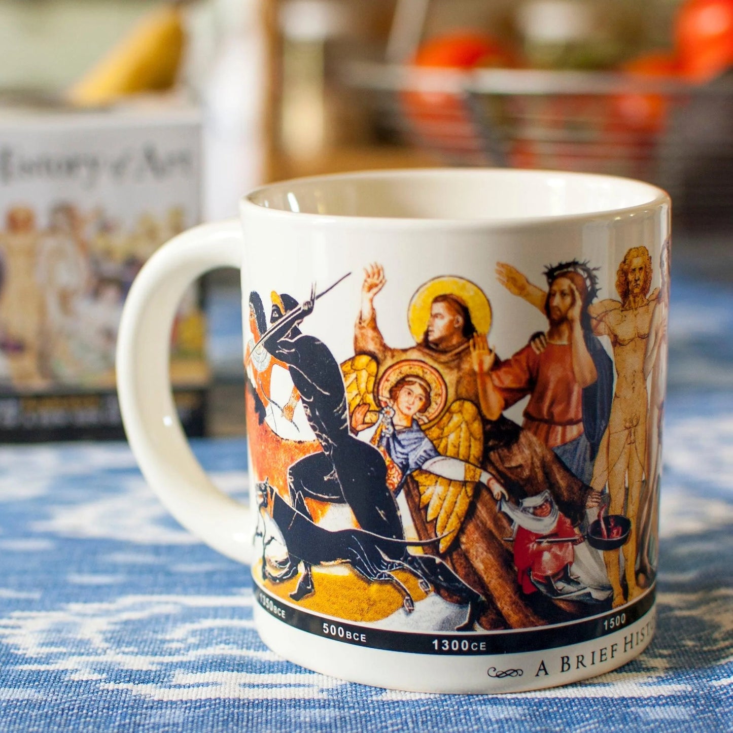 A Brief History of Art Mug