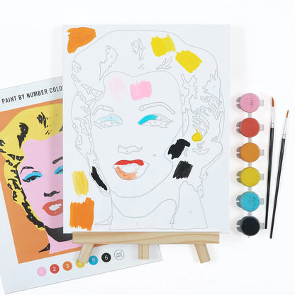 Andy Warhol Marilyn Paint By Number Kit