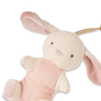 Bitzy Pal Natural Rubber Pacifier & Lovey - Bunny