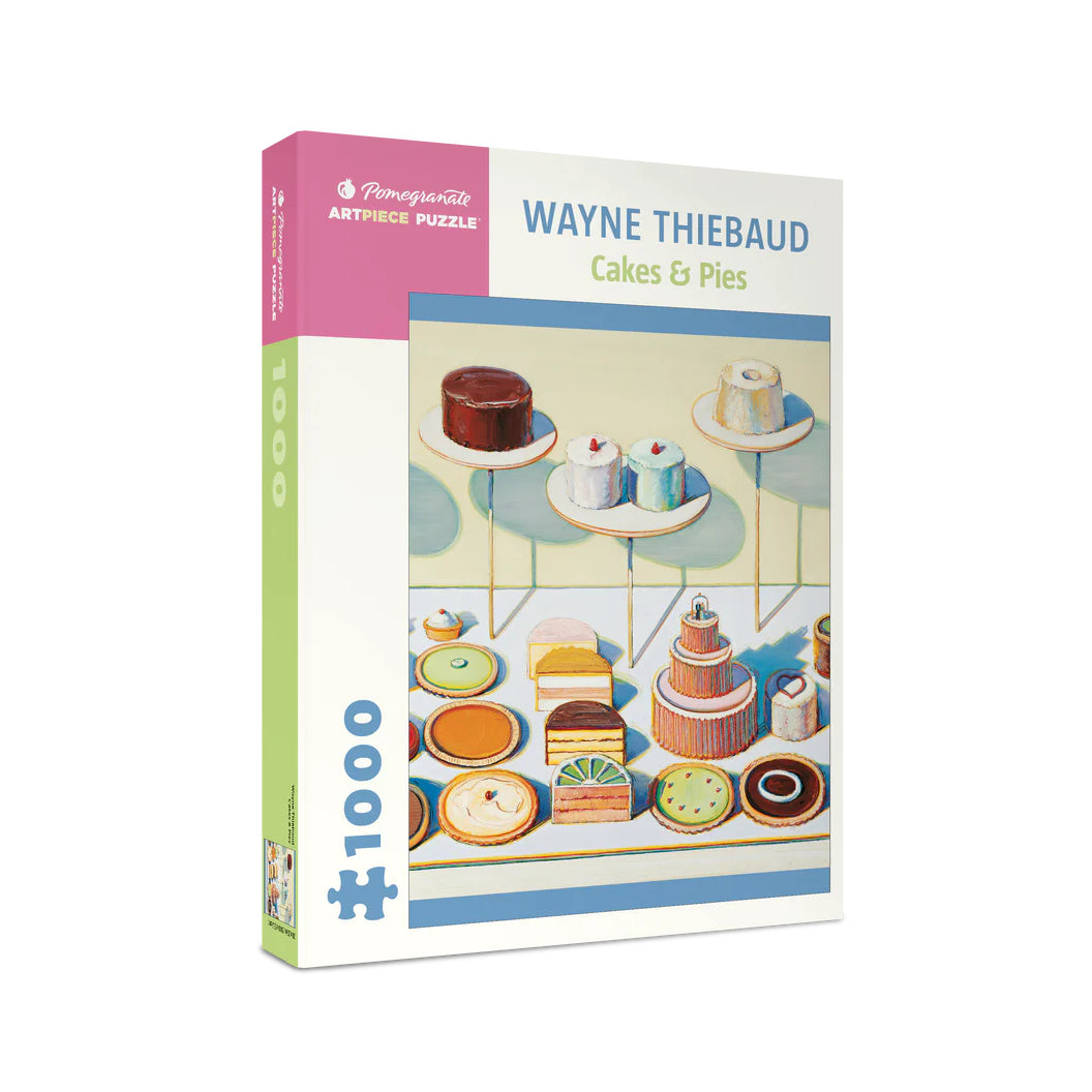 Wayne Thiebaud: Cakes & Pies 1000-piece Jigsaw Puzzle