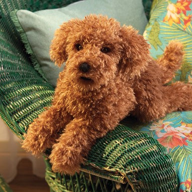 Toy Poodle Puppy Puppet