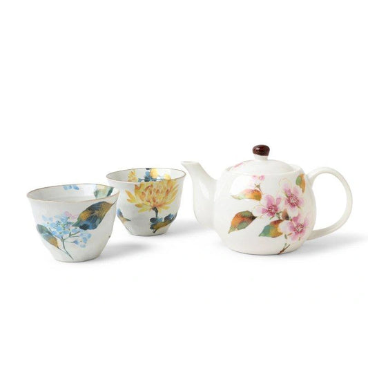 Summer Floral Tea Set