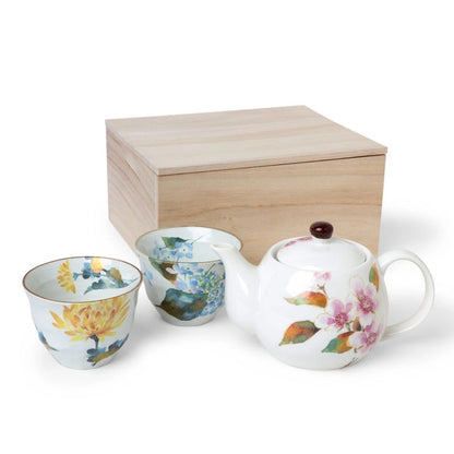 Summer Floral Tea Set