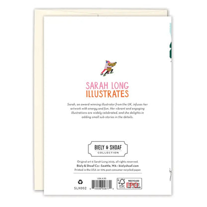 Ice Skaters Boxed Holiday Cards - Set of 10