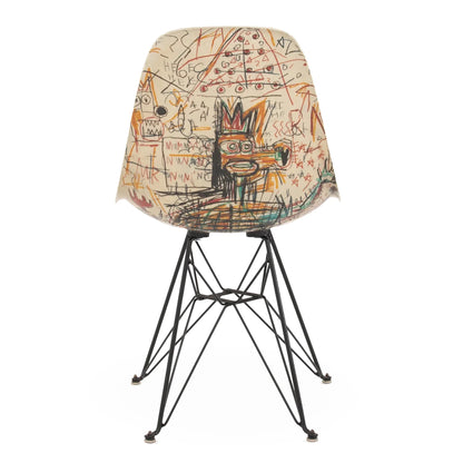 Jean-Michel Basquiat Case Study® Furniture Side Shell Eiffel Chair - Connect the Dots