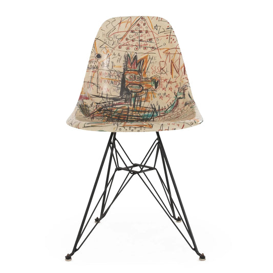 Jean-Michel Basquiat Case Study® Furniture Side Shell Eiffel Chair - Connect the Dots