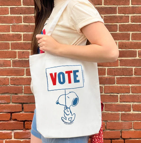 3P4 x Peanuts® - Snoopy Vote Tote Bag