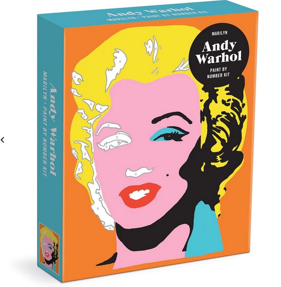 Andy Warhol Marilyn Paint By Number Kit