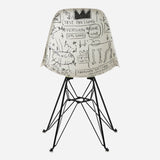 Jean-Michel Basquiat Case Study® Furniture Side Shell Eiffel Chair - Record