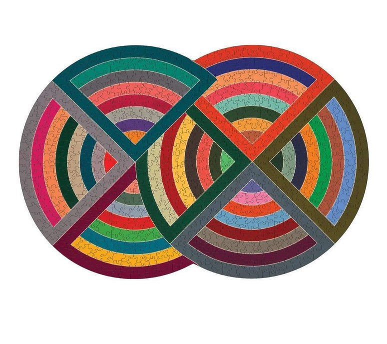 MoMA Frank Stella 750 Piece Shaped Jigsaw Puzzle