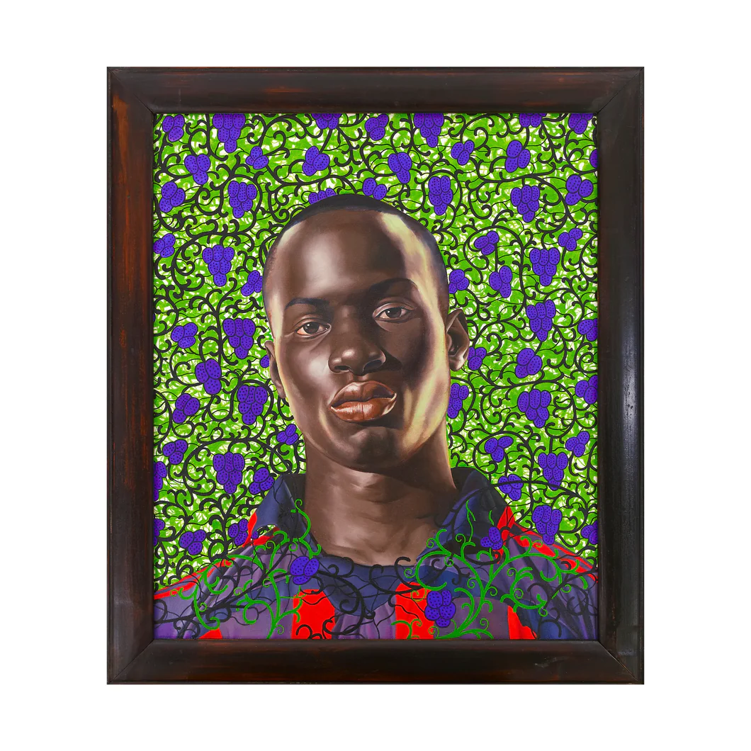 "Matar Mbaye II" Plate by Kehinde Wiley