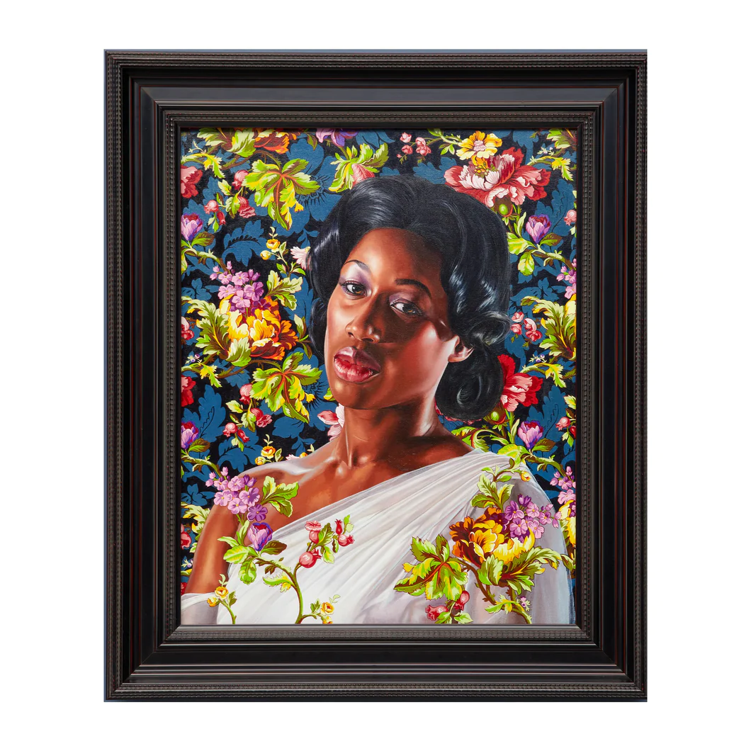 "Mrs. Graham" Plate by Kehinde Wiley