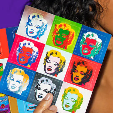 Marilyn by Andy Warhol Sticker Sheet
