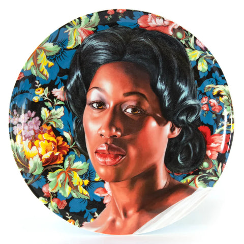 "Mrs. Graham" Plate by Kehinde Wiley