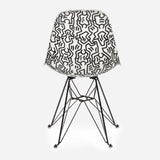 Keith Haring Case Study® Furniture Side Shell Eiffel Chair - Figures