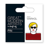 Andy Warhol Enamel Pin